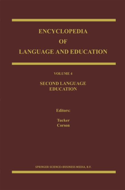 Encyclopedia of Language and Education