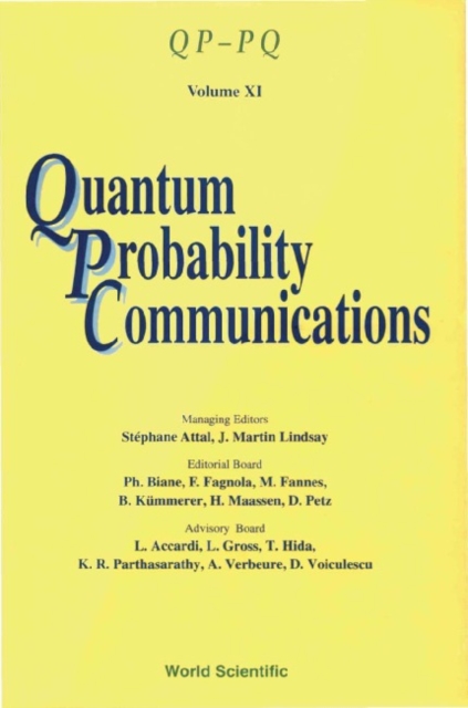 Quantum Probability Communications: Qp-pq (Volumes 11)
