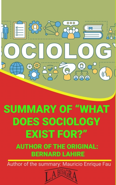 Summary Of &quote;What Does Sociology Exist For?&quote; By Bernardo Lahire