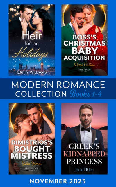 Modern Romance November 2025 Books 1-4