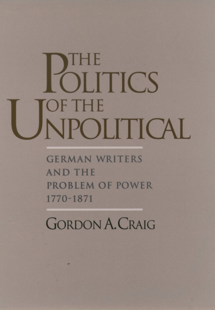 Politics of the Unpolitical