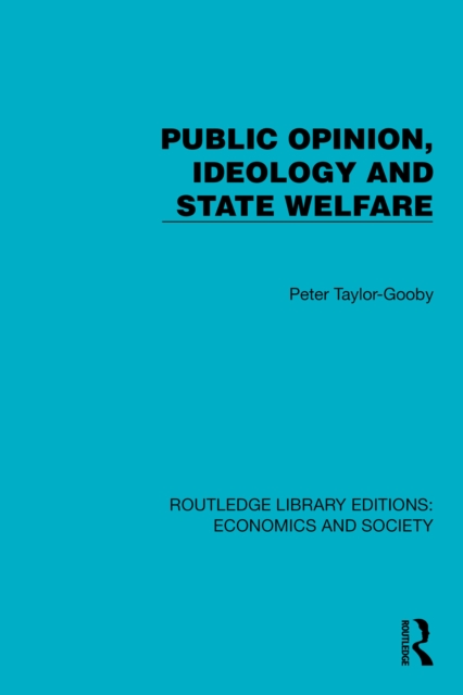 Public Opinion, Ideology and State Welfare