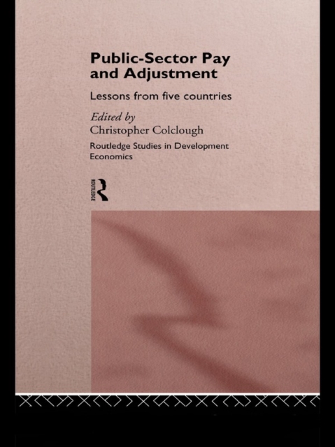 Public Sector Pay and Adjustment
