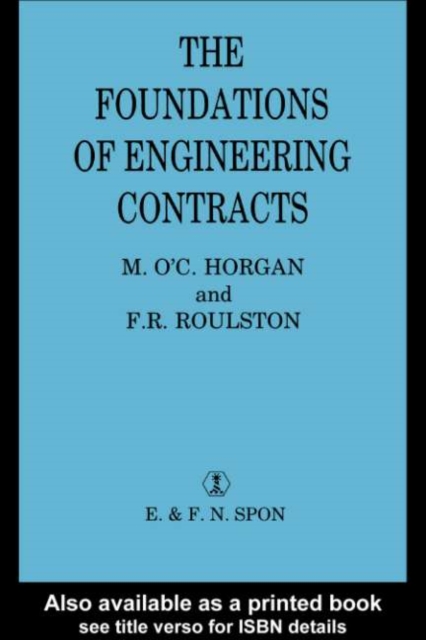 Foundations of Engineering Contracts