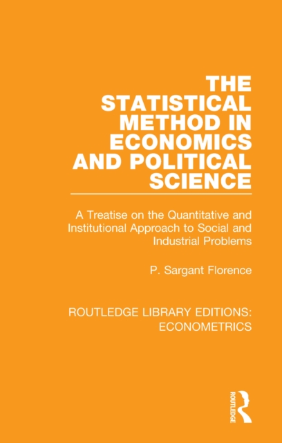 Statistical Method in Economics and Political Science