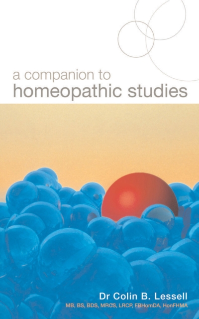 Companion To Homoeopathic Studies