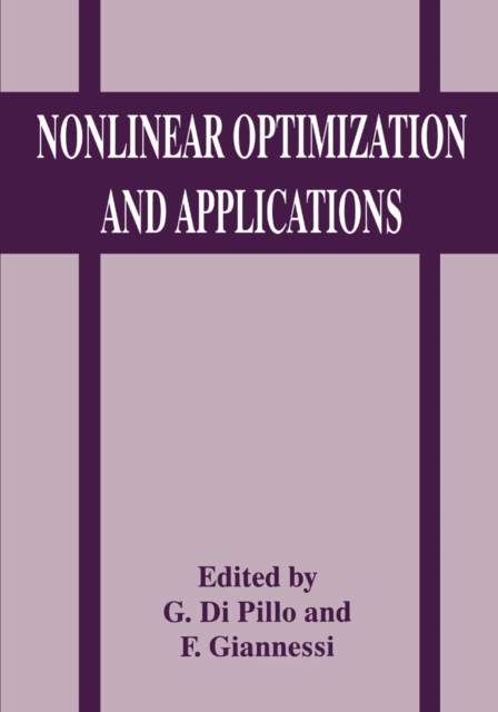 Nonlinear Optimization and Applications