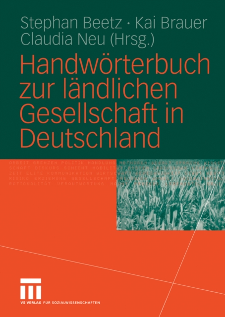 Handwörterbuch zur ländlichen Gesellschaft in Deutschland