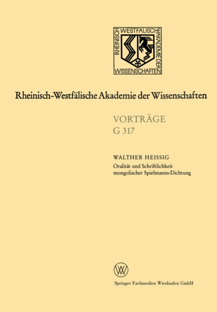 Oralität und Schriftlichkeit mongolischer Spielmanns-Dichtung