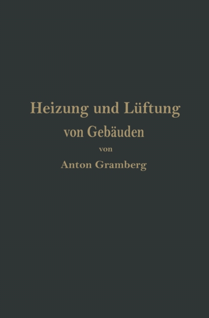 Heizung und Lüftung von Gebäuden
