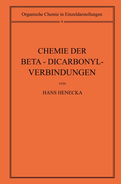 Chemie der Beta-Dicarbonyl-Verbindungen