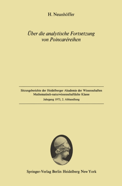Über die analytische Fortsetzung von Poincaréreihen