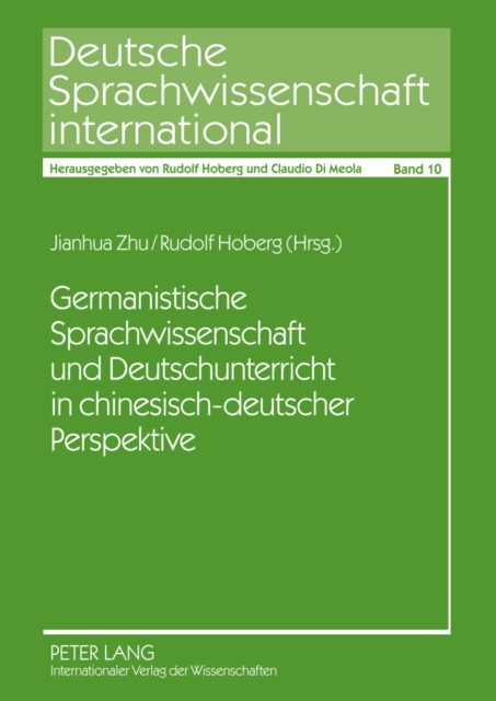 Germanistische Sprachwissenschaft und Deutschunterricht in chinesisch-deutscher Perspektive
