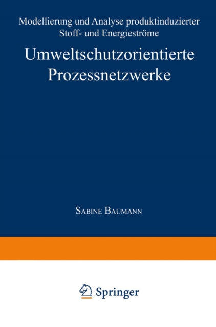 Umweltschutzorientierte Prozessnetzwerke
