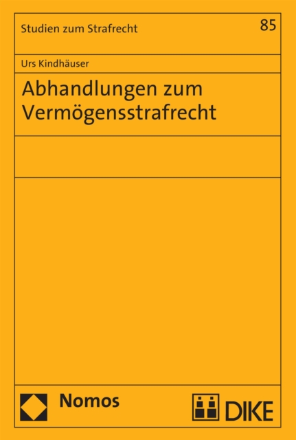 Abhandlungen zum Vermögensstrafrecht