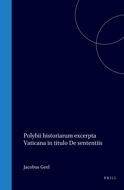 Polybii historiarum excerpta Vaticana in titulo De sententiis