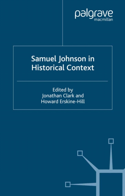 Samuel Johnson in Historical Context