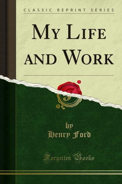 My Life and Work