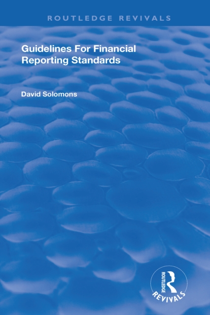 Guidelines for Financial Reporting Standards