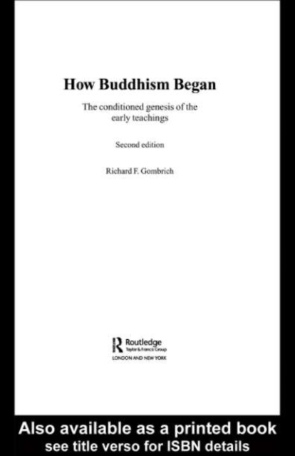 How Buddhism Began