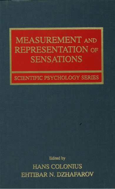 Measurement and Representation of Sensations