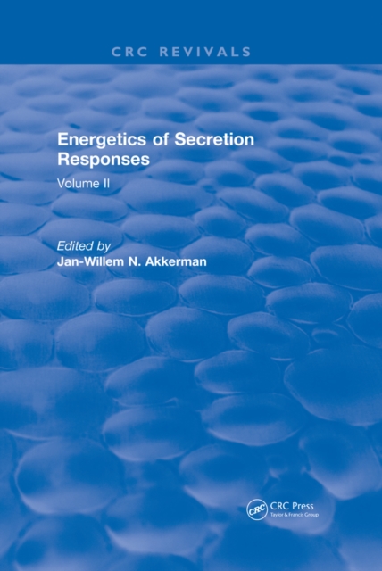 Revival: Energetics of Secretion Responses (1988)