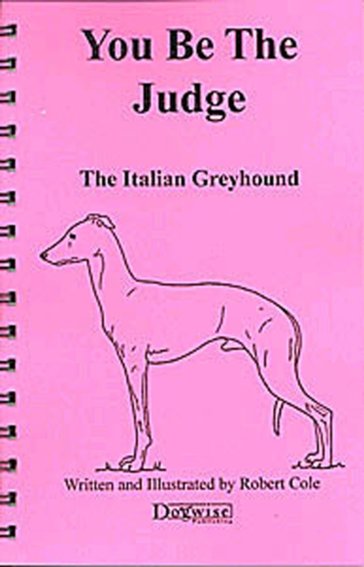 YOU BE THE JUDGE - THE ITALIAN GREYHOUND