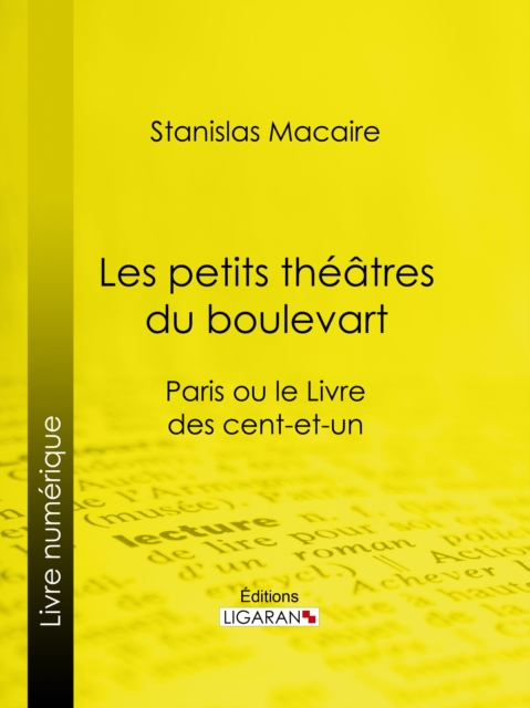 Les petits théâtres du boulevart