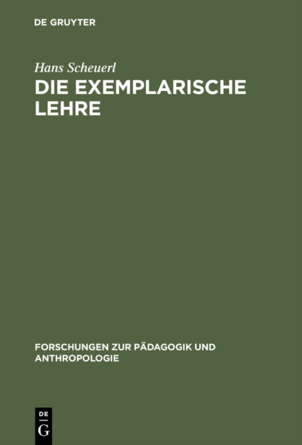 Die exemplarische Lehre