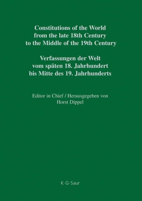 Polish Constitutional Documents 1790–1848