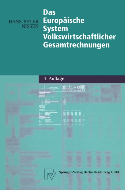 Das Europäische System Volkswirtschaftlicher Gesamtrechnungen
