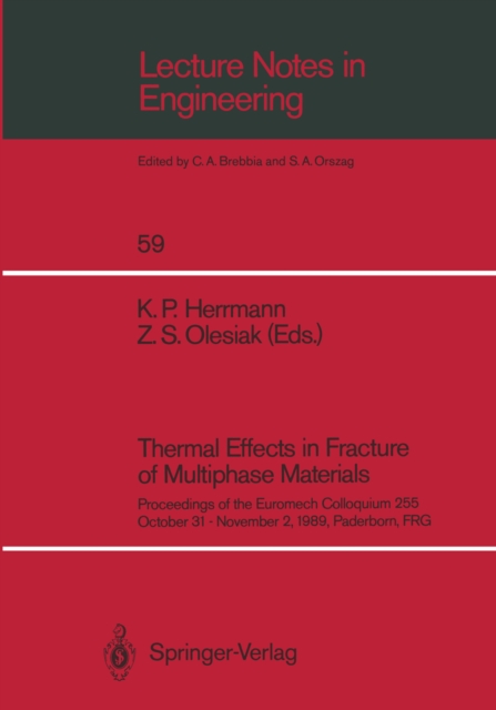 Thermal Effects in Fracture of Multiphase Materials