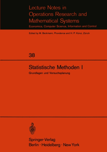 Statistische Methoden I