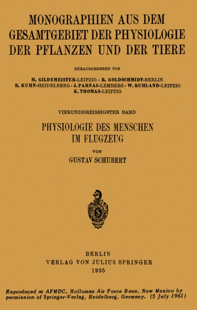 Physiologie des Menschen im Flugzeug