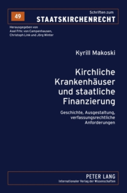 Kirchliche Krankenhaeuser und staatliche Finanzierung