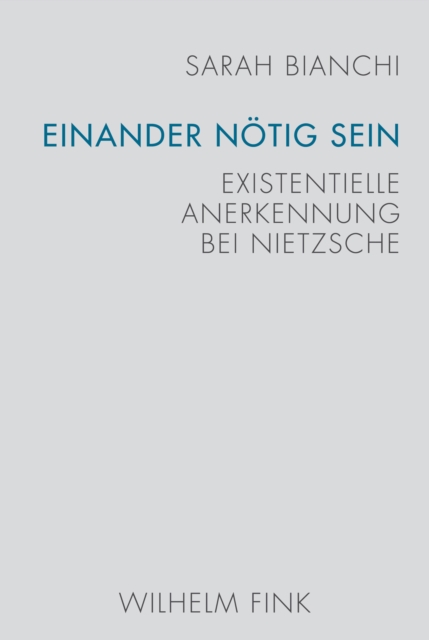 Einander nötig sein