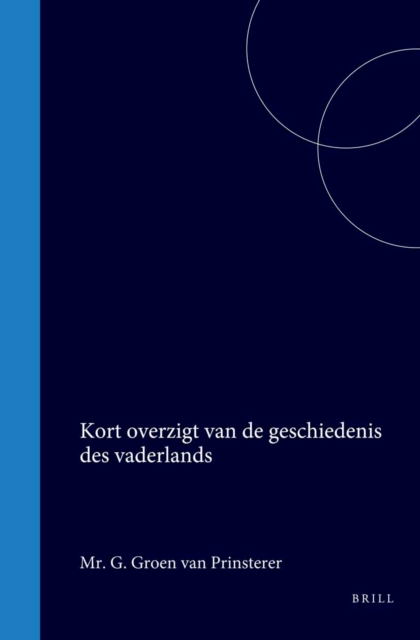 Kort overzigt van de geschiedenis des vaderlands