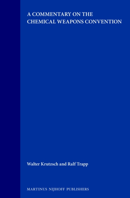 Commentary on the Chemical Weapons Convention