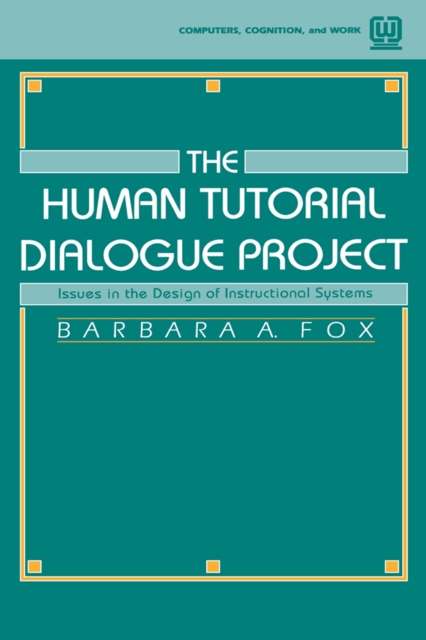 Human Tutorial Dialogue Project