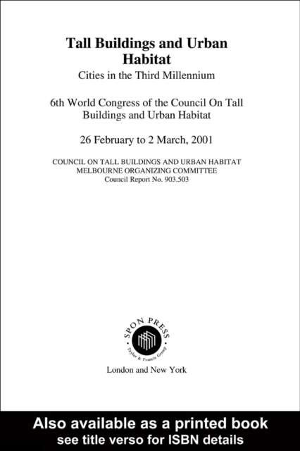 Tall Buildings and Urban Habitat