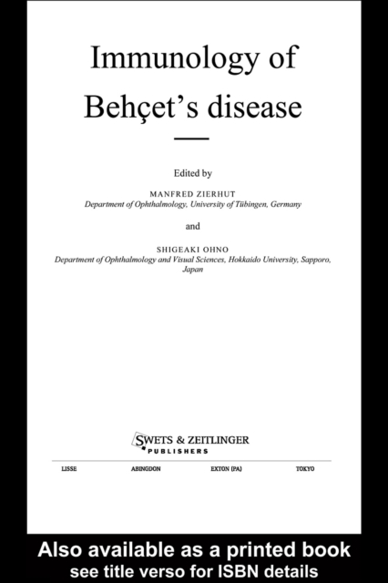 Immunology of Beh 's Disease