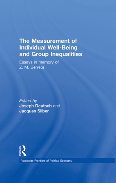 Measurement of Individual Well-Being and Group Inequalities