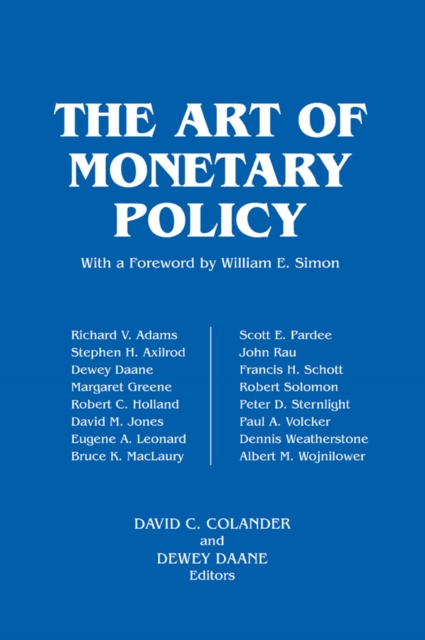 Art of Monetary Policy