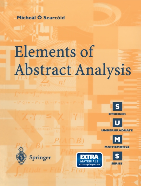 Elements of Abstract Analysis