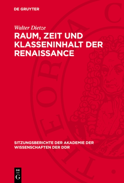 Raum, Zeit und Klasseninhalt der Renaissance