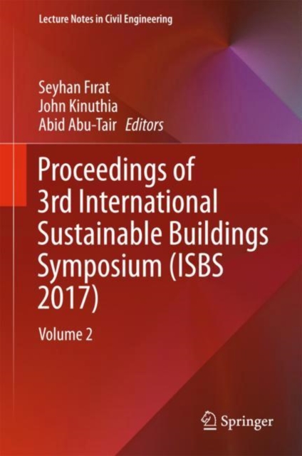Proceedings of 3rd International Sustainable Buildings Symposium (ISBS 2017)