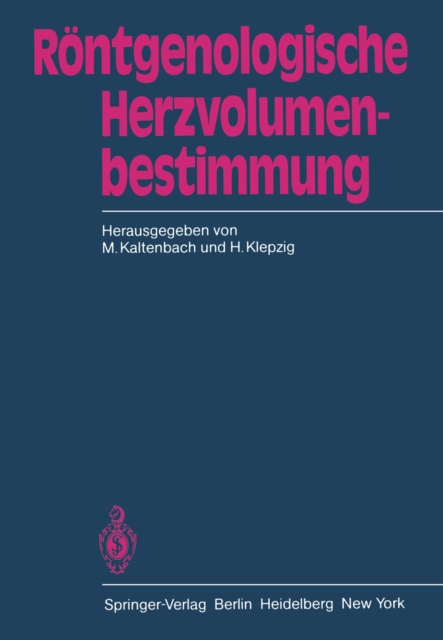 Röntgenologische Herzvolumenbestimmung