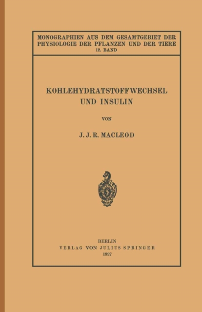 Kohlehydratstoffwechsel und Insulin