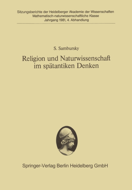 Religion und Naturwissenschaft im spätantiken Denken