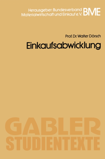 Einführung in die Betriebswirtschaftslehre